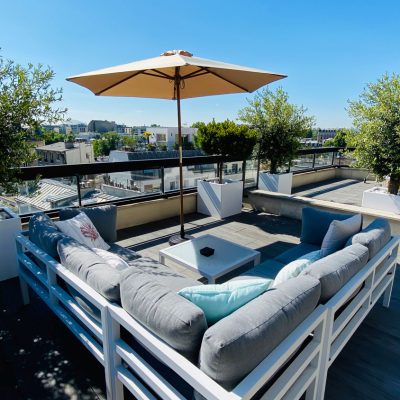 Aménagement extérieur et terrasse paysagère en Val-d’Oise