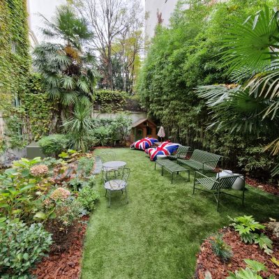 Création de jardin paysager avec plantations à Conflans-Sainte-Honorine